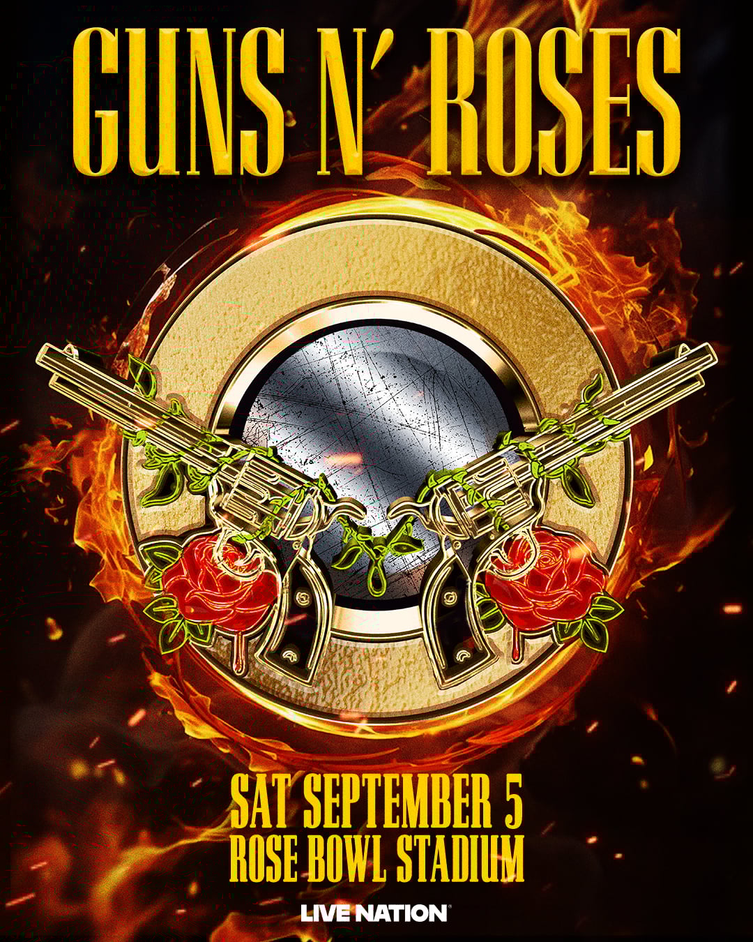 MEMBERS ONLY: Guns N' Roses at the Rose Bowl Stadium on Saturday, September 5, 2026